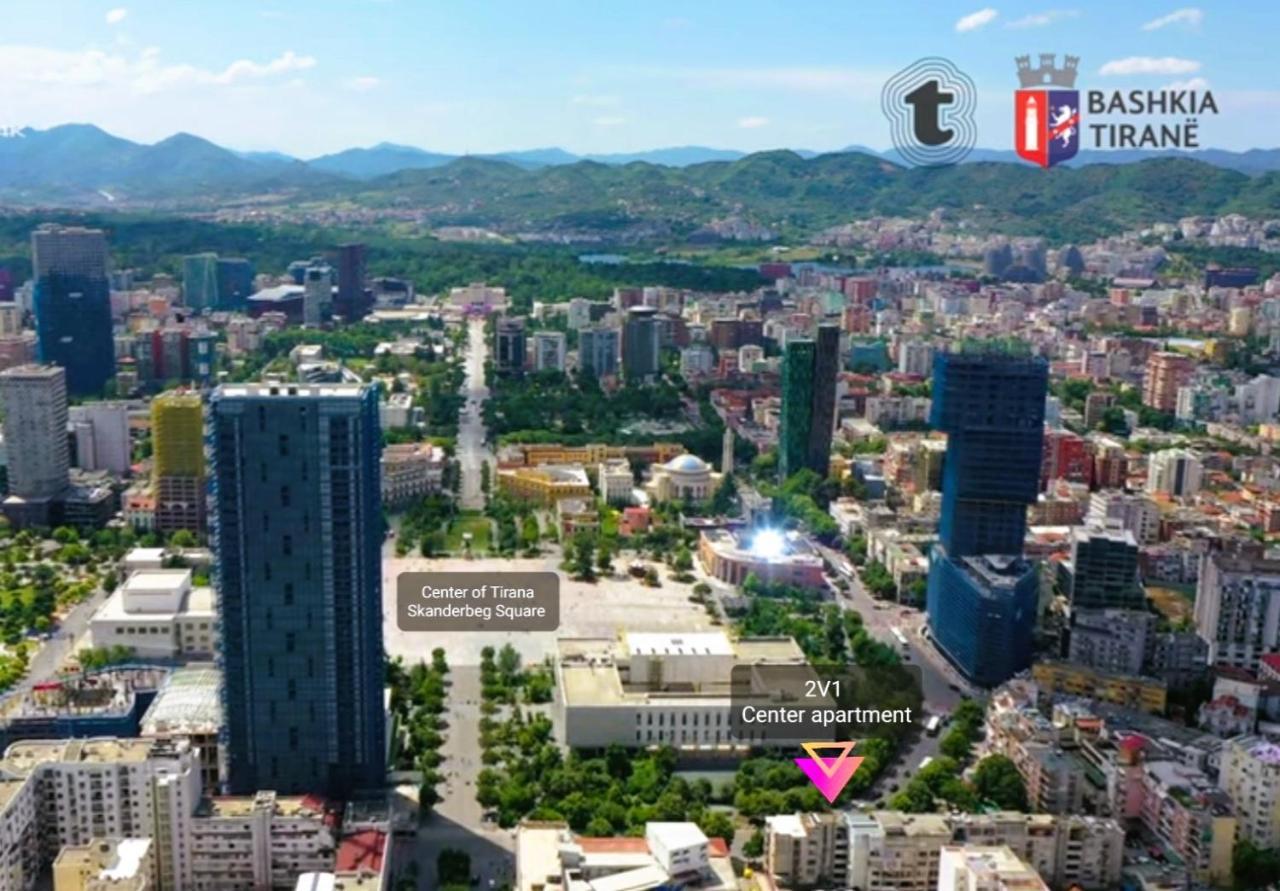 2V1 - Center Apartment 3 Tirana Exterior foto